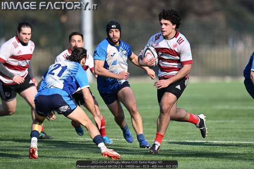 2022-03-06 ASRugby Milano-CUS Torino Rugby 101